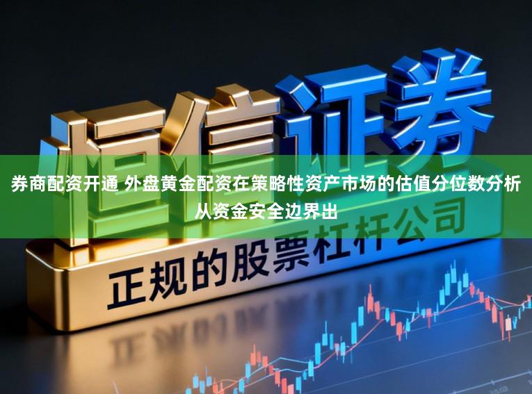 券商配资开通 外盘黄金配资在策略性资产市场的估值分位数分析从资金安全边界出