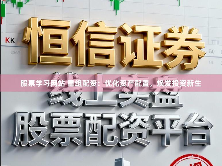 股票学习网站 重组配资：优化资产配置，焕发投资新生