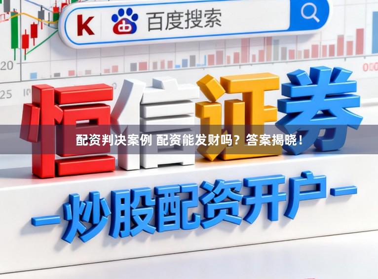 配资判决案例 配资能发财吗？答案揭晓！